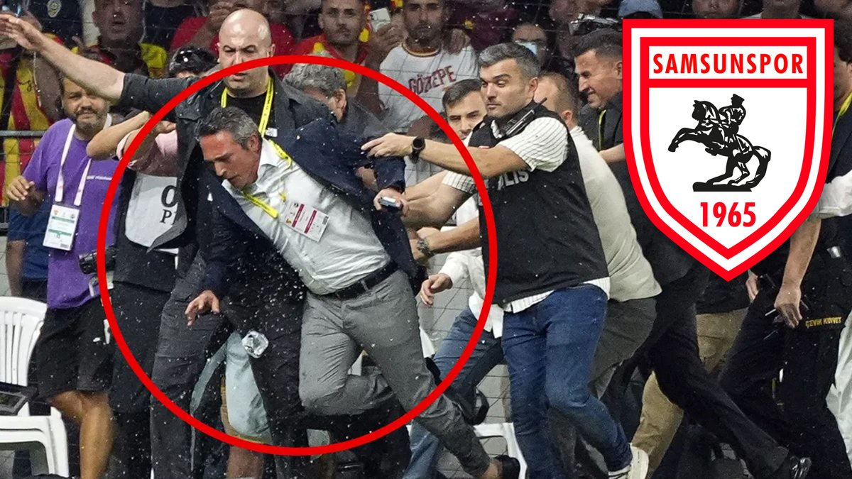 Samsunspor, Ali Koç'a yapılan saldırıyı kınadı