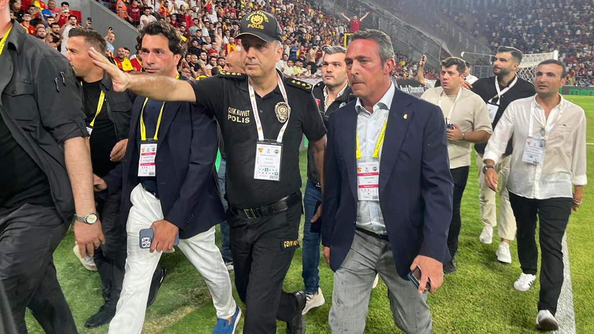 TFF'den Ali Koç'a eleştiri, saldırıya kınama: Doğru bulmuyoruz