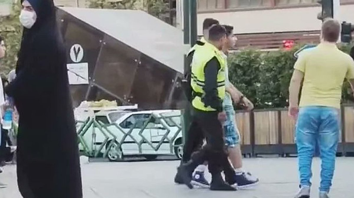 İran'da ahlak polisinden şort giyen erkeğe gözaltı