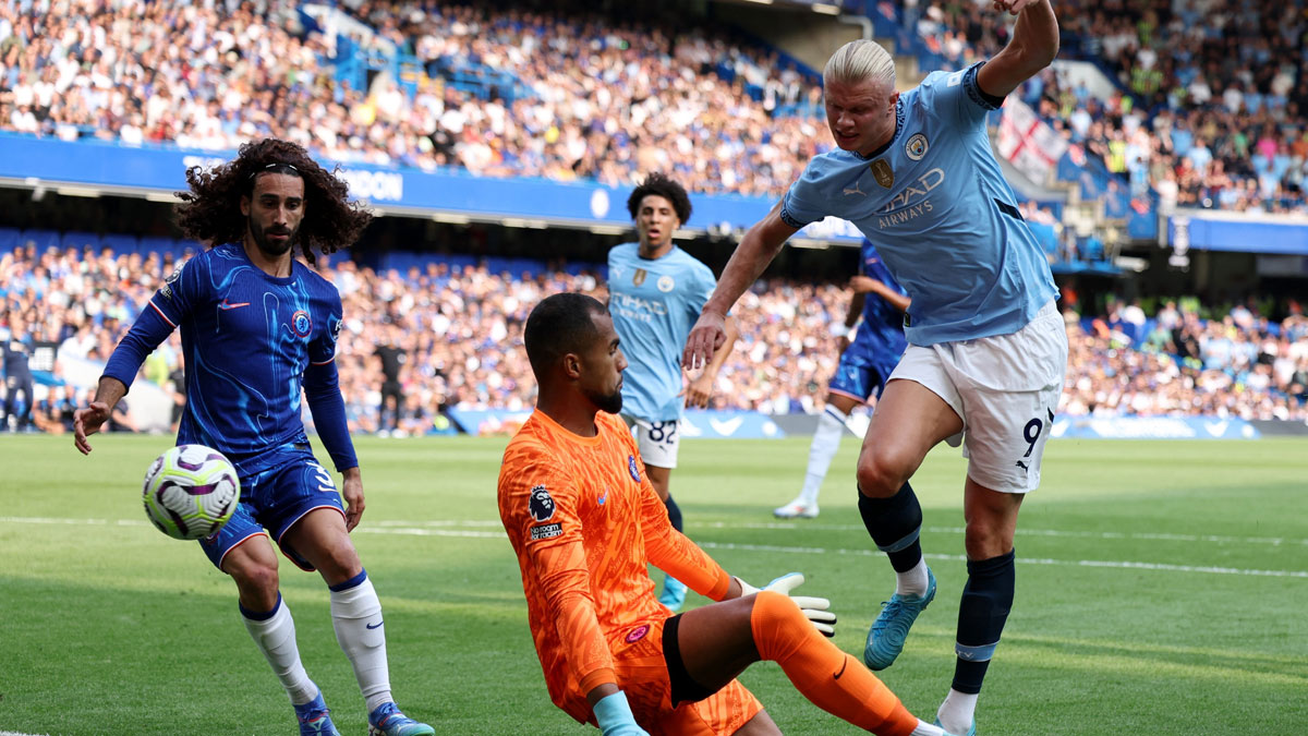 Haaland kendisiyle dalga geçen Cucurella'yı pişman etti: Tarihi performans