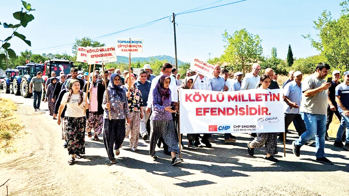 Üreten de aç tüketen de