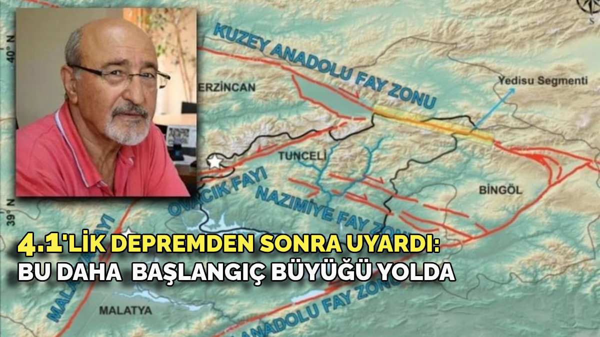 4,1'le sallandık Prof. Dr. Bektaş uyardı: Daha büyüğü geliyor