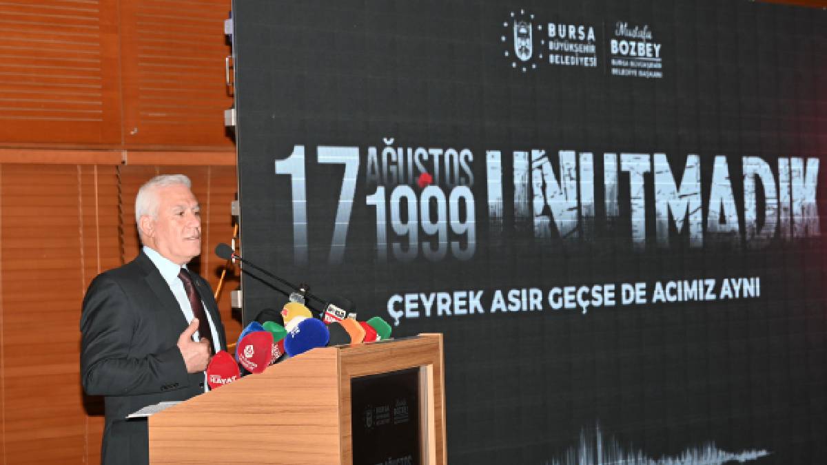 Başkan Bozbey: ‘’Bursa’yı depreme dayanıklı ve hazırlıklı hale getireceğiz’’