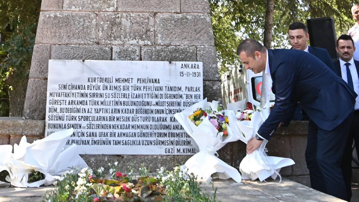 64. Geleneksel Kurtdereli Mehmet Pehlivan Yağlı Güreşleri başladı