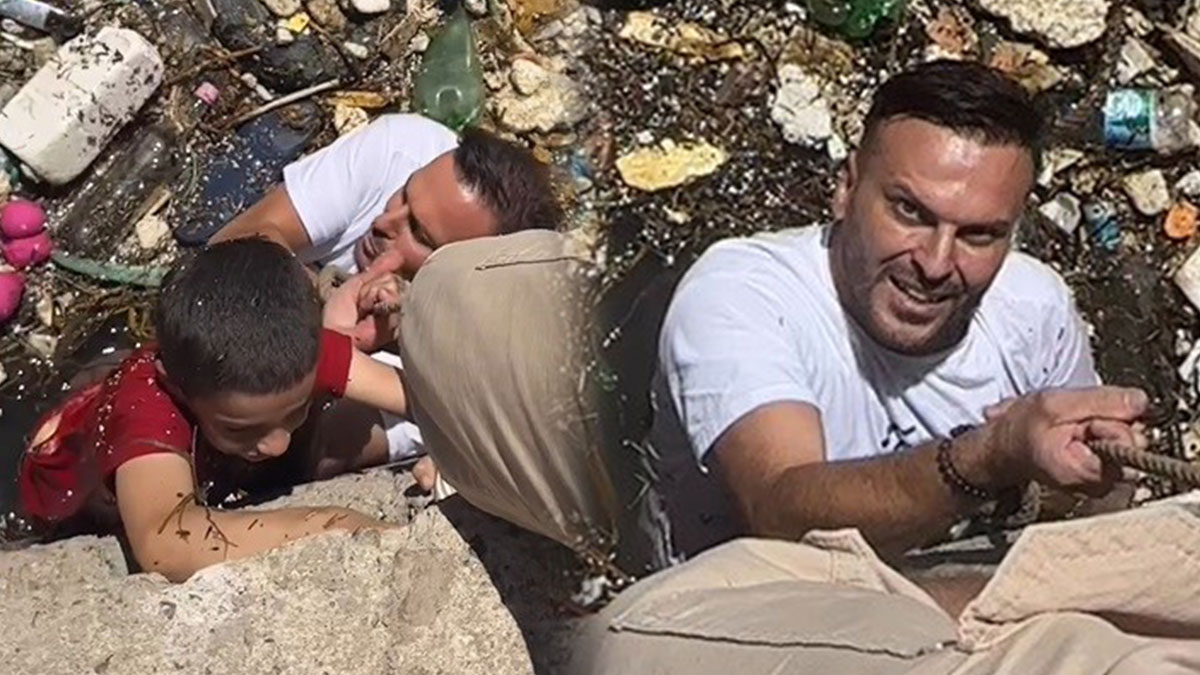 Su kanalındaki korkunç anlar kamerada! Kanaldan her yıl 3-4 cenaze çıkıyor