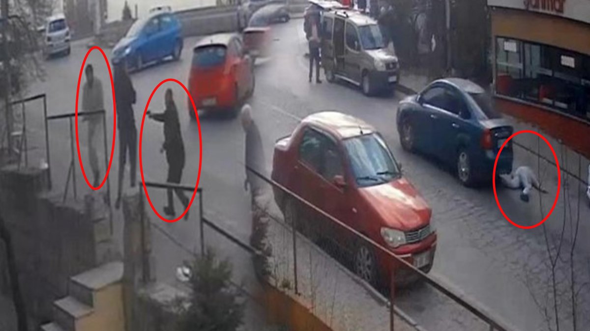 Önce vurdu, sonra araçla üzerinden geçti!