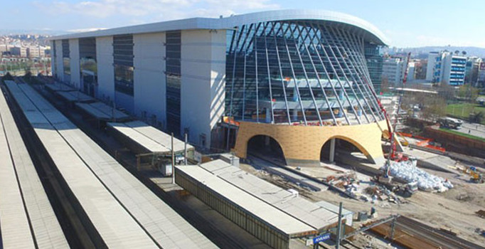 Ankara YHT Garı'nda yüzde 99,5'lik kısım tamamlandı