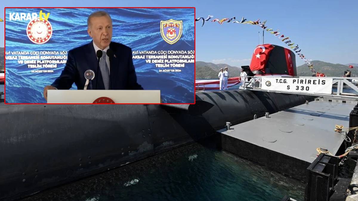 Erdoğan: Mavi Vatan'da güçlü bir donanmaya sahip olmalıyız