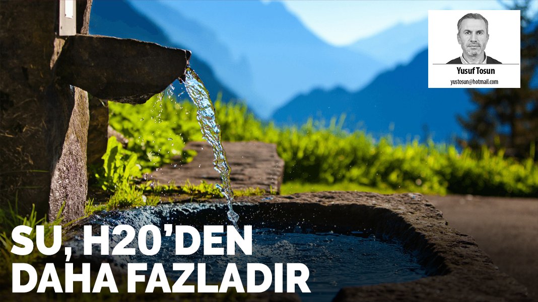 Su, H2O'dan daha fazladır