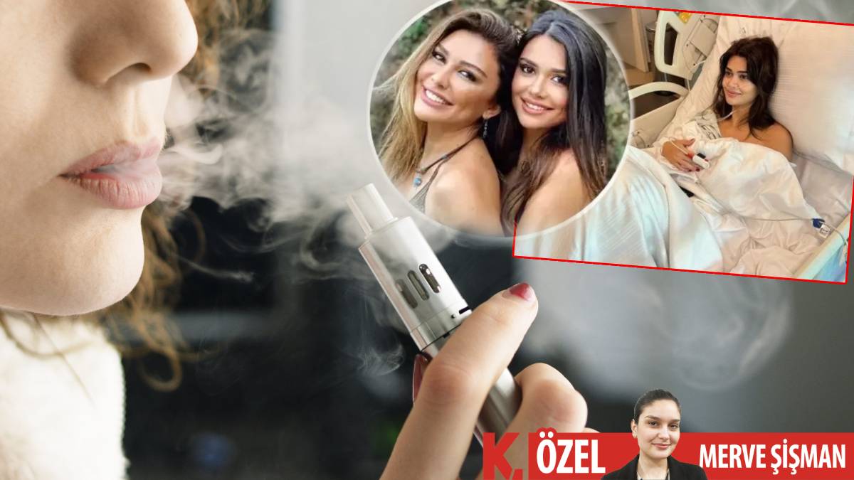 Elektronik sigara oyuncu Selen Görgüzel'in kızını öldürüyordu: 'e-sigara kullanımında felç riski yüzde 70 daha fazla'
