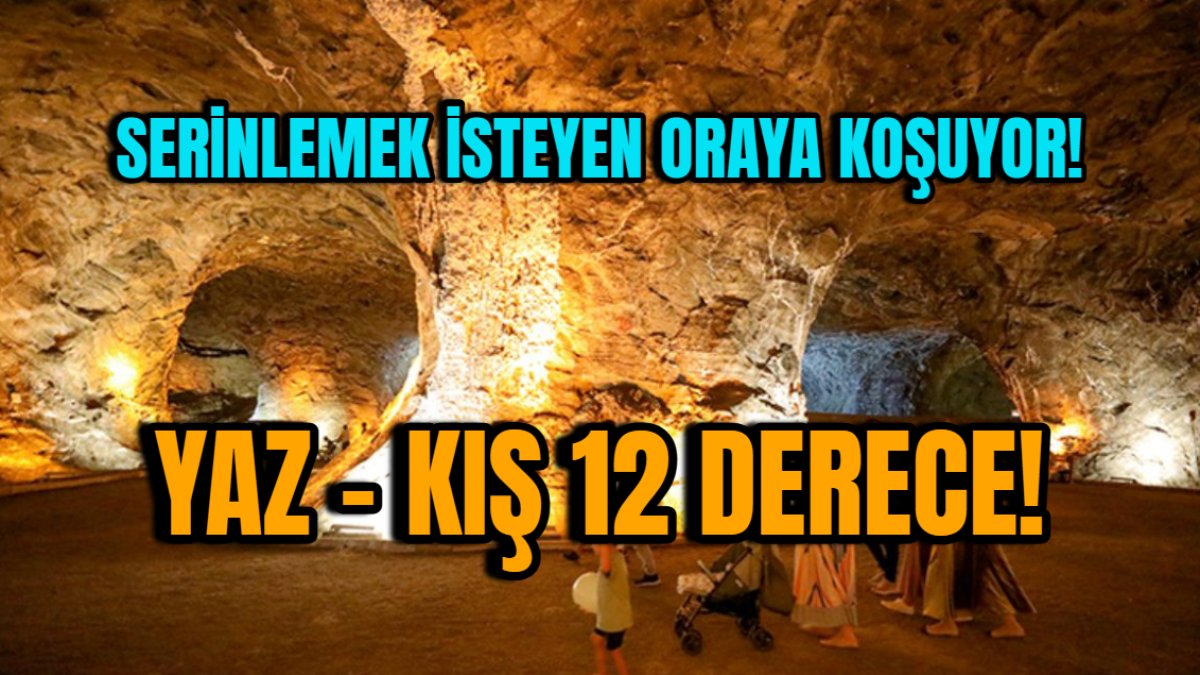 Serinlemek isteyen oraya koşuyor! Yurt içi ve yurt dışından on binlerce ziyaretçi akın ediyor: Yaz kış 12 derece