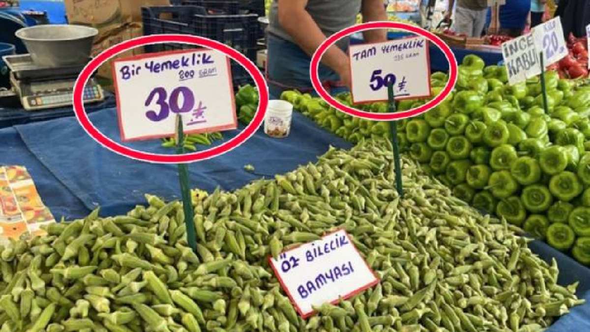 Sonunda bu da oldu! Kiloluk değil pişirimlik satılıyor! İster ‘bir yemeklik’ isterseniz ‘tam yemeklik’ alın