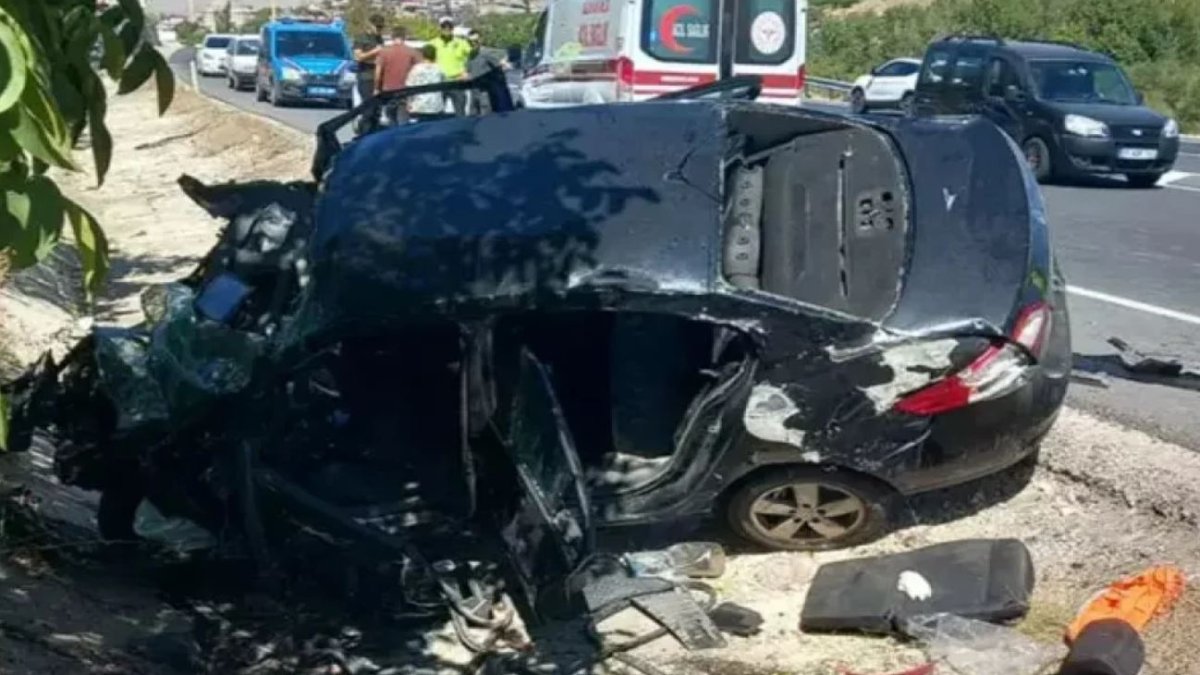 Malatya'da otomobil takla attı: 3 ölü, 1 yaralı