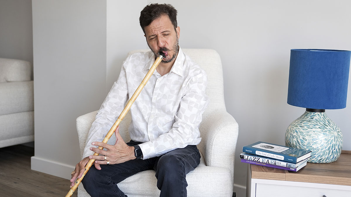 Mehmet Ali Sanlıkol, yeni albümünde kendi tasarladığı enstrümanı kullanacak