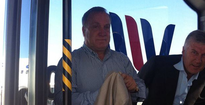 Dick Advocaat İstanbul'a geldi