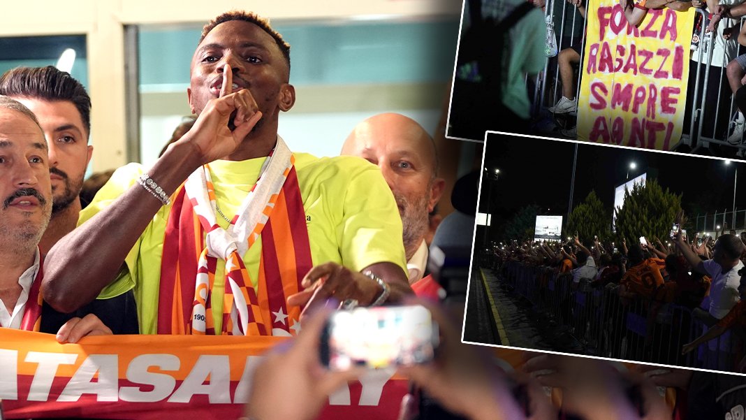 Galatasaray'dan gelmiş geçmiş en büyük transfer: Victor Osimhen Sarı-Kırmızılı formayı giydi