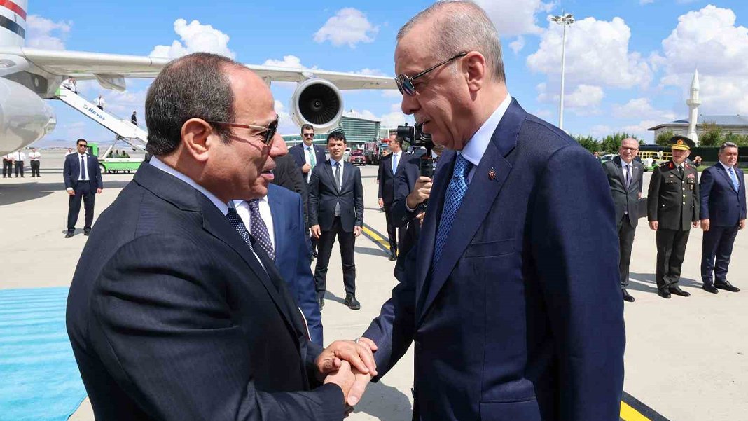 12 yıl sonra bir ilk: Mısır Cumhurbaşkanı Sisi Ankara'da