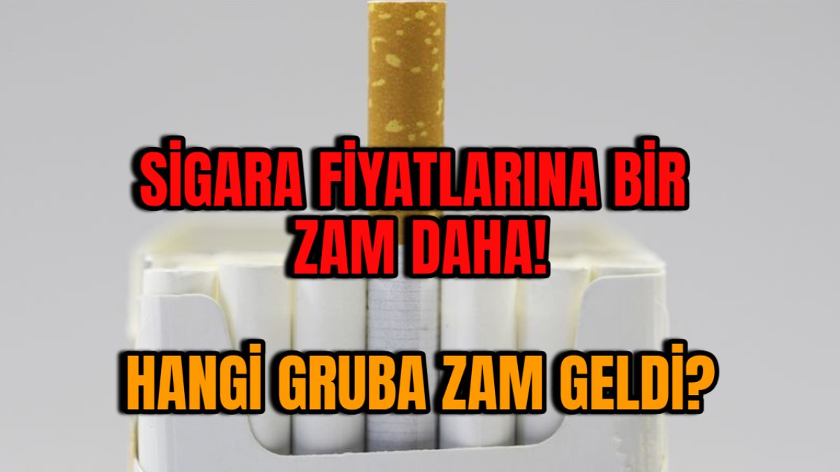Sigaraya bir kez daha zam geldi! Yeni fiyatlar ocak söndürecek: Lark, Parliament, Marlboro, Murattı...