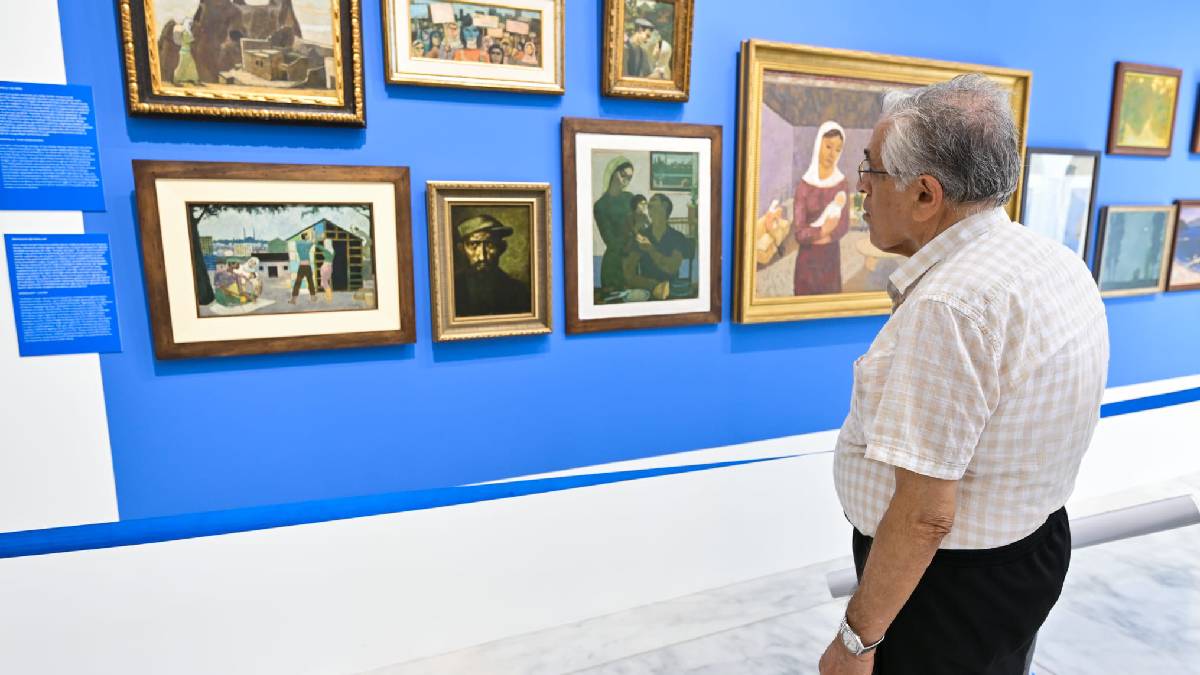 Ressam Nuri İyem’in muhteşem eserleri İEF’te