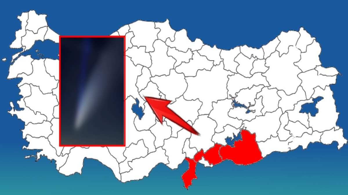 Hatay, Gaziantep, Şanlıurfa'da görüldü! Gökyüzünde gizemli cisim: O anları anbean kaydettiler