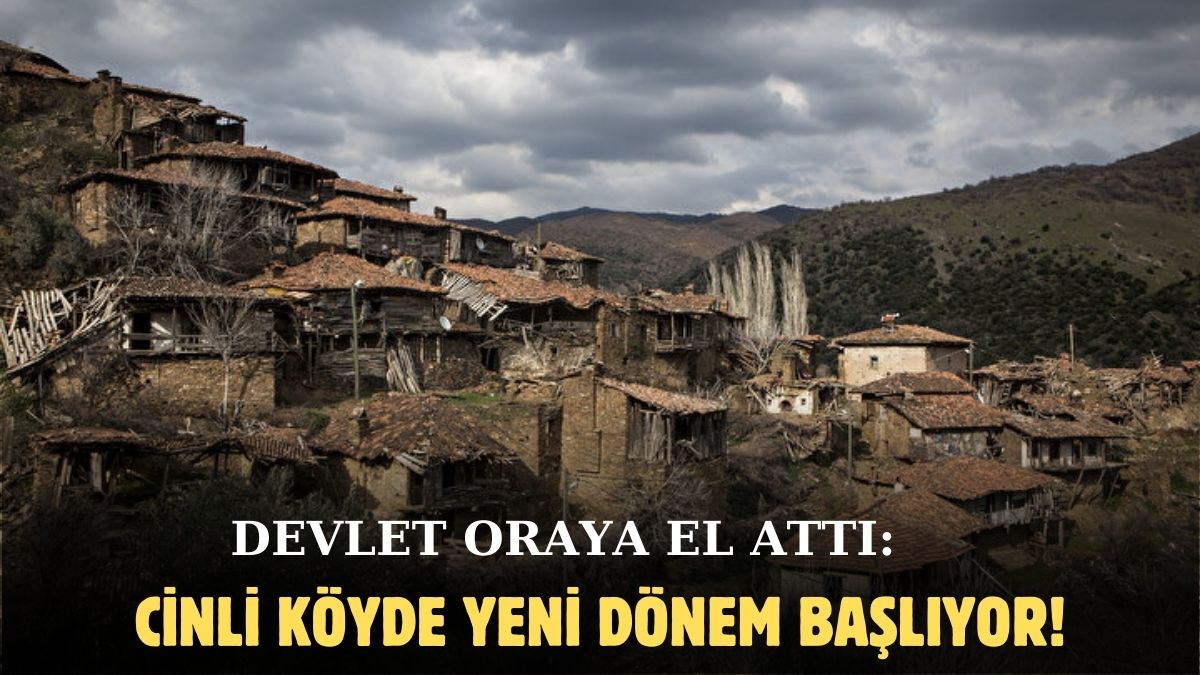Cinli diye terk edilen köye devlet el attı! İzmir'in en güzel köylerinden biri, burada sadece 10 kişi yaşıyor