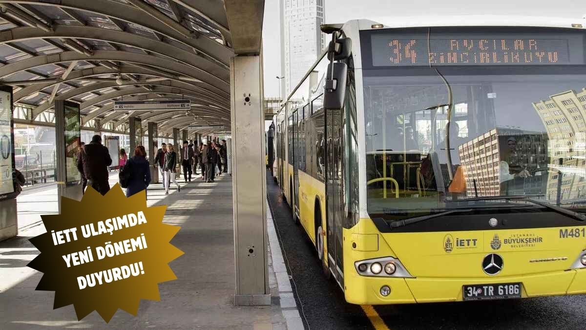 İETT milyonlarca İstanbulluya duyurdu! Toplu taşımada saatler değişiyor: Bugünden itibaren bu şekilde olacak