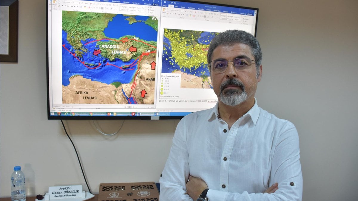 Deprem uzmanı Prof. Dr. Hasan Sözbilir 3 faya işaret etti: Stres birikti yeni kırılma kapıda