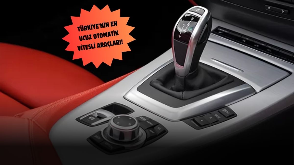 Ömürlük otomobil arayanlar dikkat! İşte en ucuz otomatik vitesli araçlar...Manuelle fiyat farkı kapanıyor