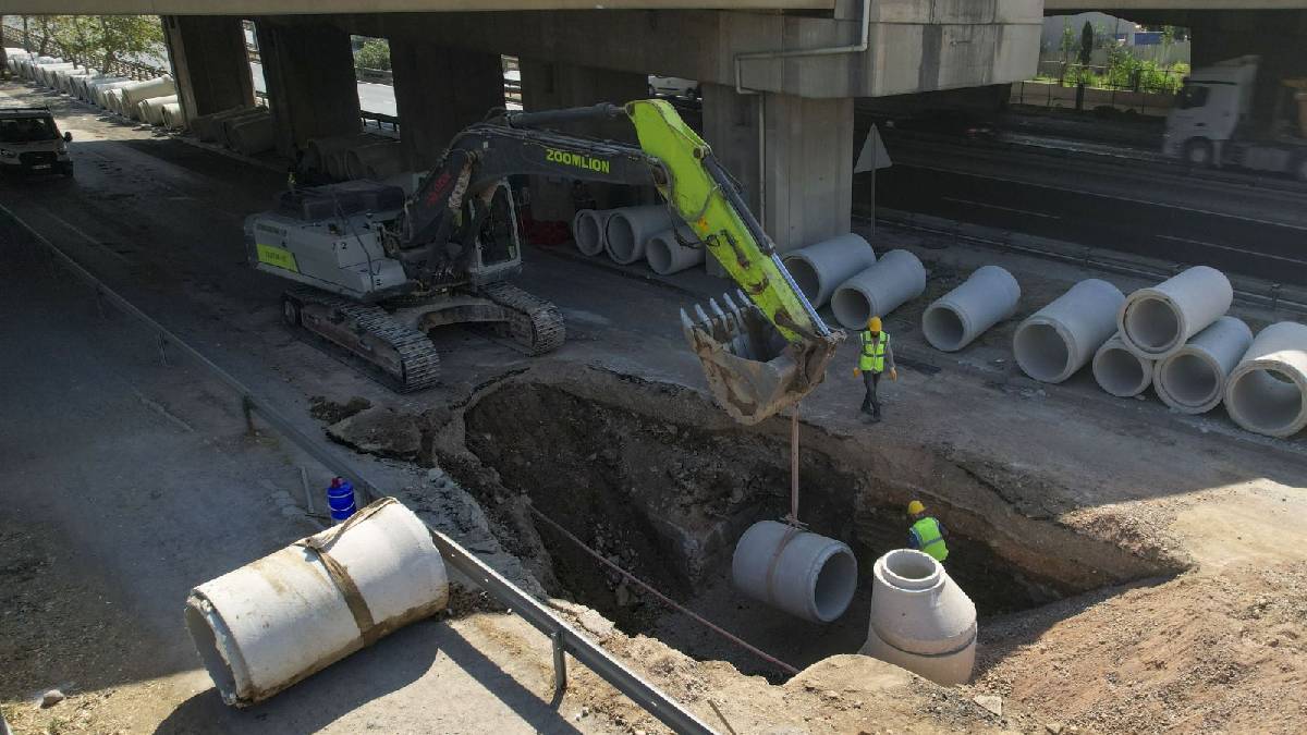 Bornova’nın taşkınlara karşı direnci artıyor