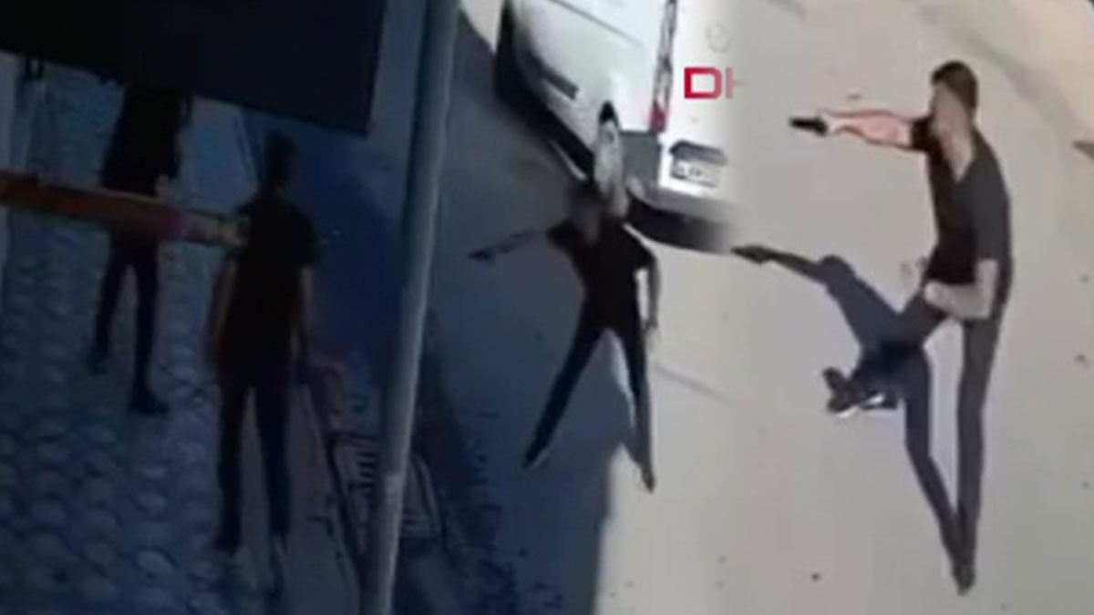 Minibüs kavgasında şoförü ayağından böyle vurdu! Gözünü bile kırpmadı, usulca uzaklaştı