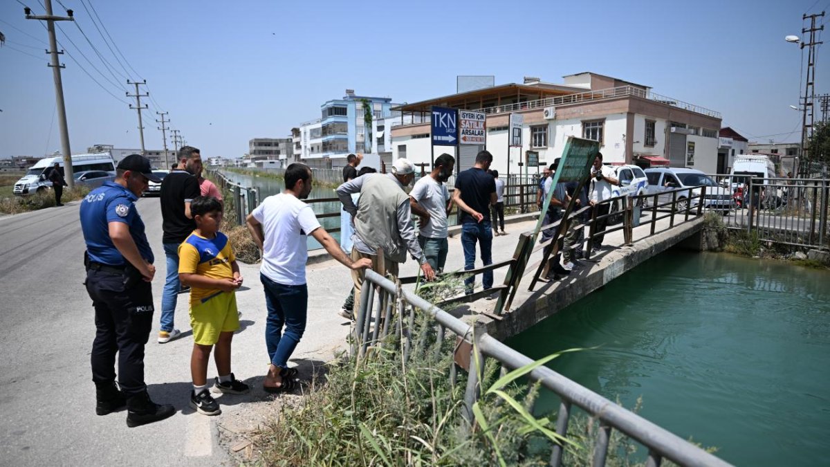 Adana'da sulama kanalında boğulma: Kimliği belirsiz ceset bulundu