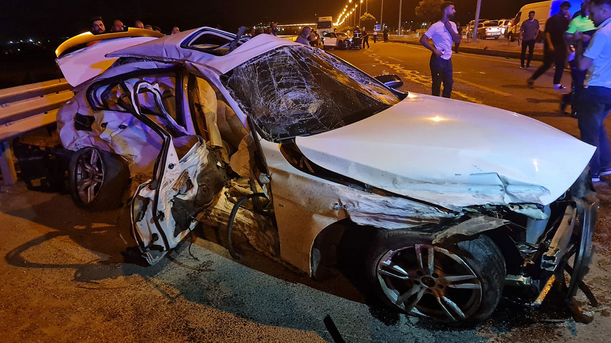 Batman’da iki otomobil çarpıştı: 1 ölü, 4 yaralı