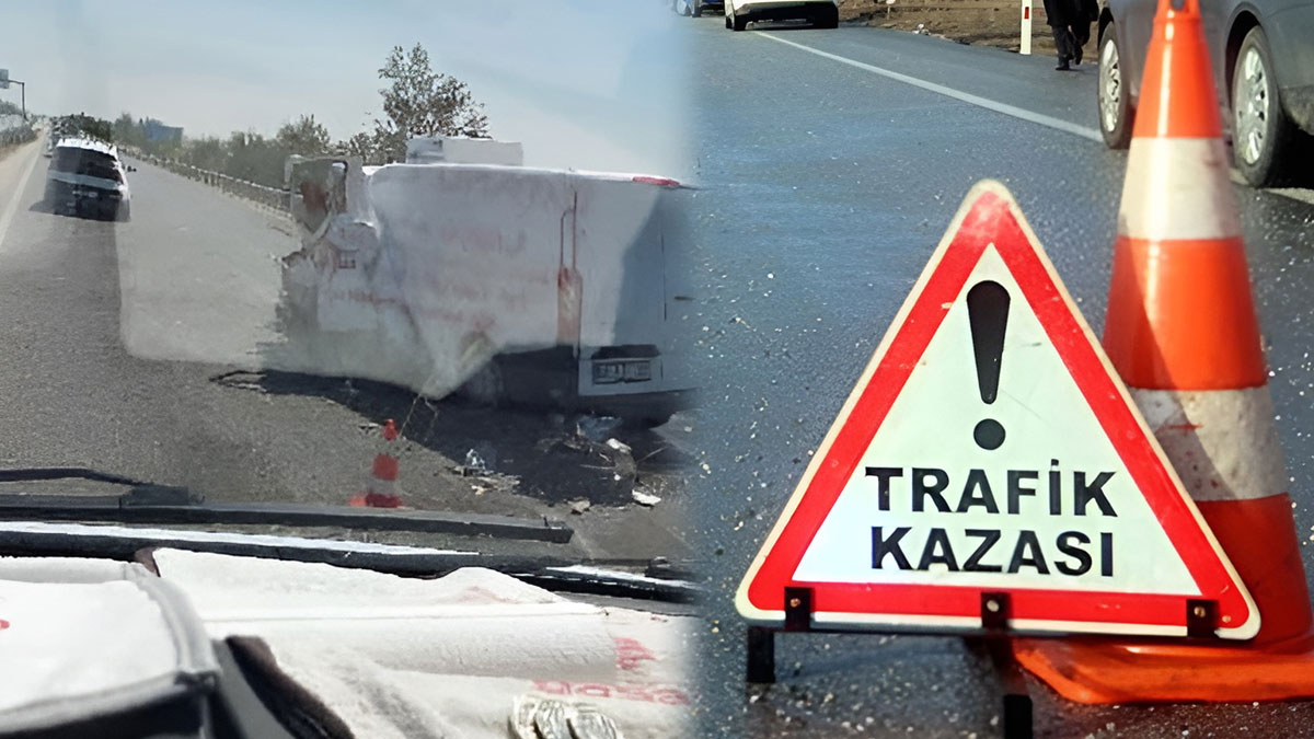 Yön levhası, evli çiftin sonu oldu! Binlerce kişinin katıldığı cenazede gözyaşları sel oldu