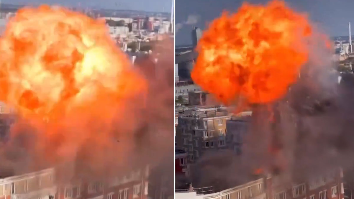 Paris'te büyük patlama: 2 yaralı