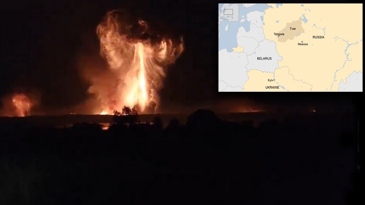 Atom bombası gibi patladı: Ukrayna Rusya'nın kalbini vurdu