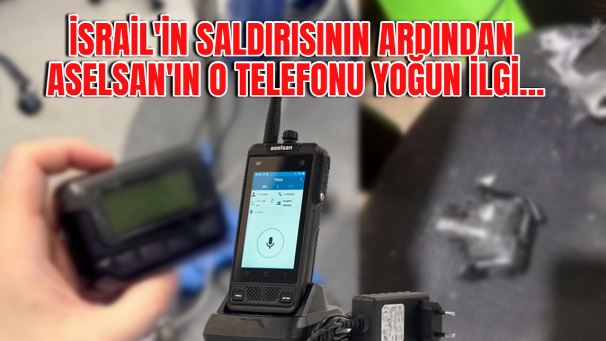 İsrail saldırısı sonrası Türkiye’de gündem: ASELSAN'ın o telefonuna yoğun ilgi