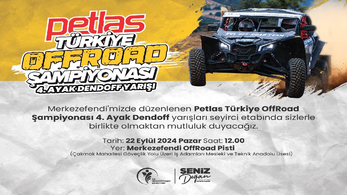 Merkezefendi’de Off-Road heyecanı yaşanacak