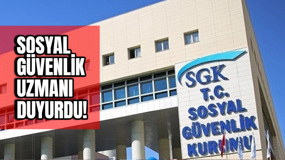 SGK'ya başvuru yapanlar dikkat! SGK uzmanı duyurdu: 3 ay içinde bunu yapmayanlar hakları elden gidecek