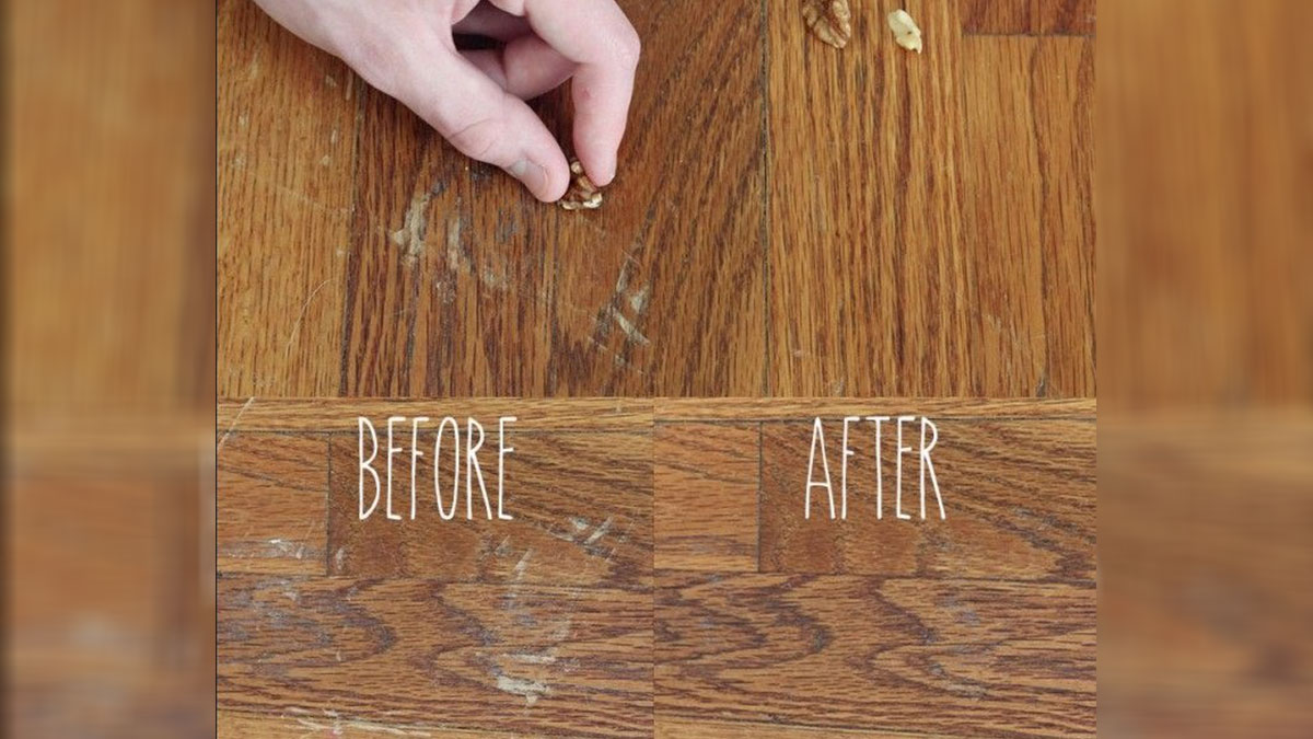 Her evde bulunan bu iki malzemeyle mobilya çiziklerini yok edin! İlk günkü gibi pırıl pırıl görünecek