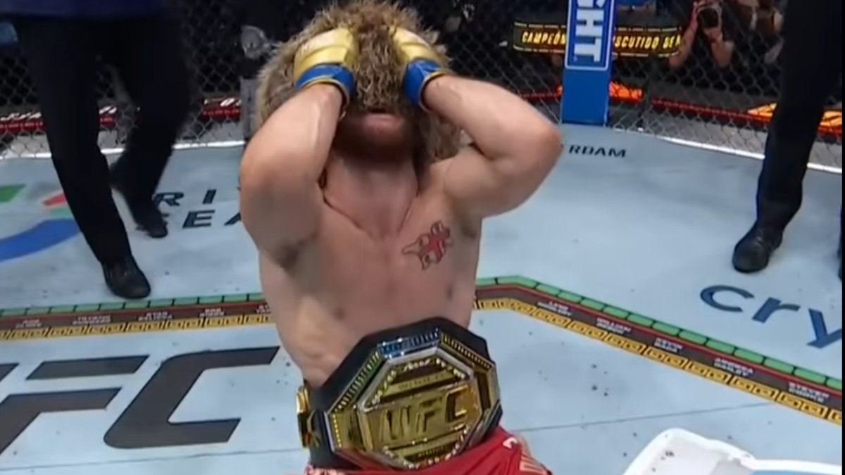 UFC 306'nın yeni şampiyonu Gürcü dövüşçü Merab Dvalishvili