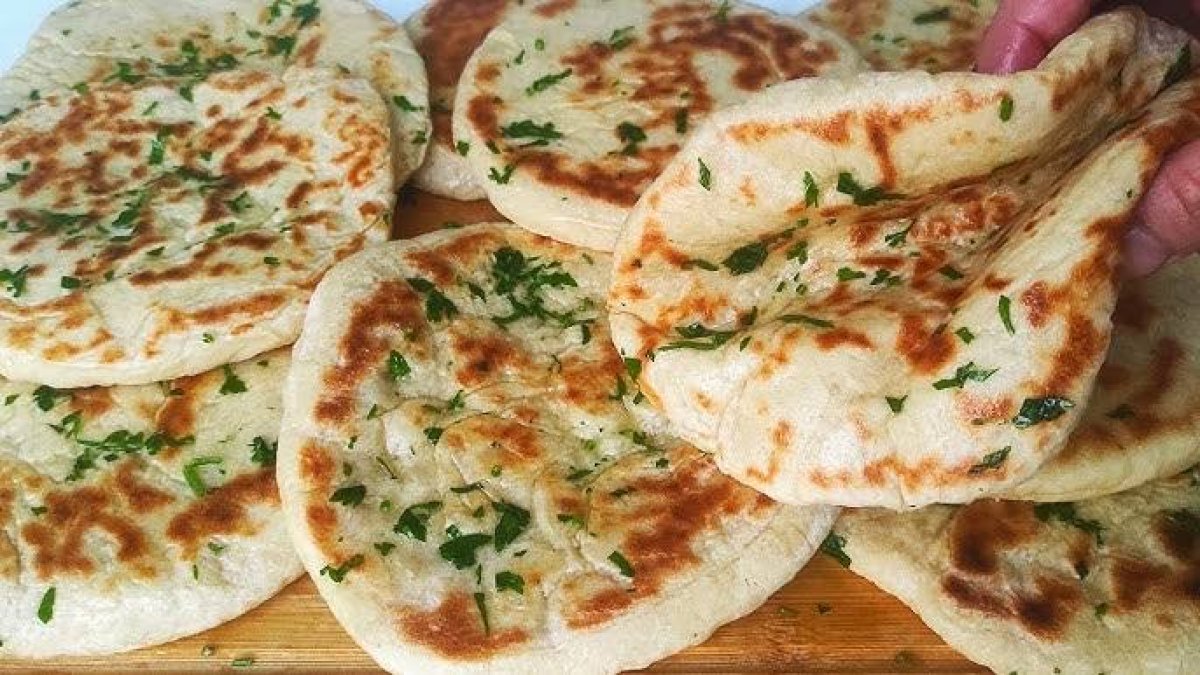 Ezber bozan bazlama tarifi! Balon gibi şişiyor, yumuşacık