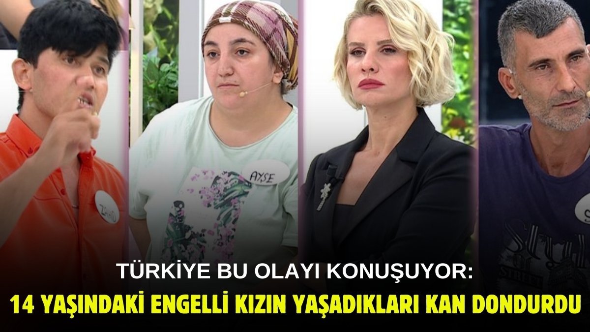 Önce Narin, şimdi de 14 yaşındaki engelli kız! Türkiye bunu da gördü: Sen nasıl annesin?