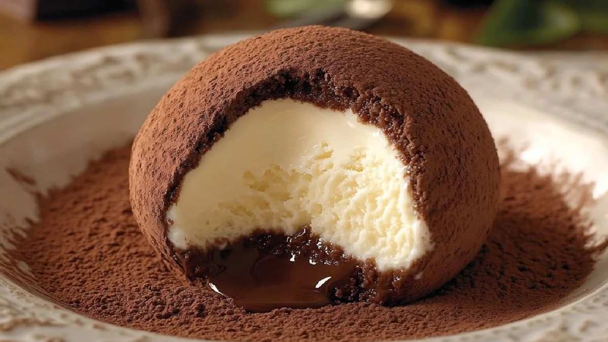 İtalyan mutfağının çikolata şöleni! Yapımı 5 dakika yemesi 2 dakika sürecek!İşte tartufo tarifi….