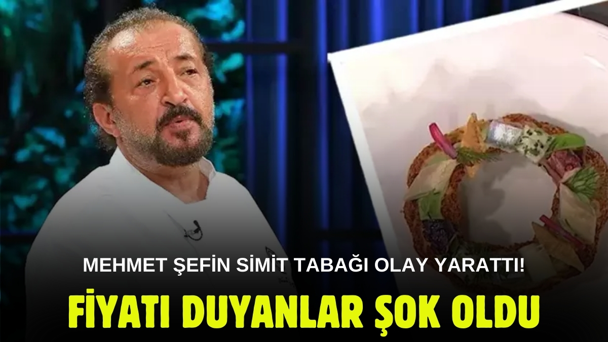 Mehmet Yalçınkaya'nın simit tabağının fiyatı dudak uçuklattı! Yarışmacılardan yapması istemişti: Fiyatı şok etti