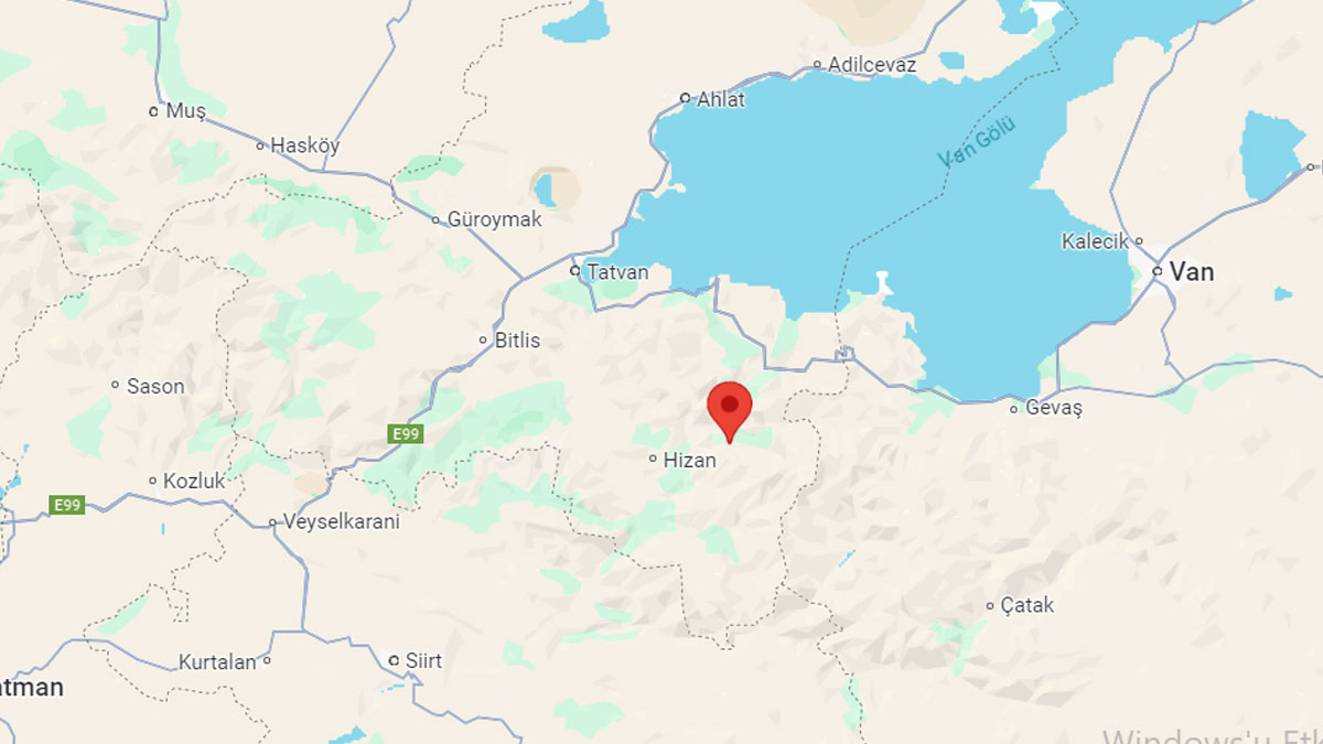 Bitlis'te korkutan deprem