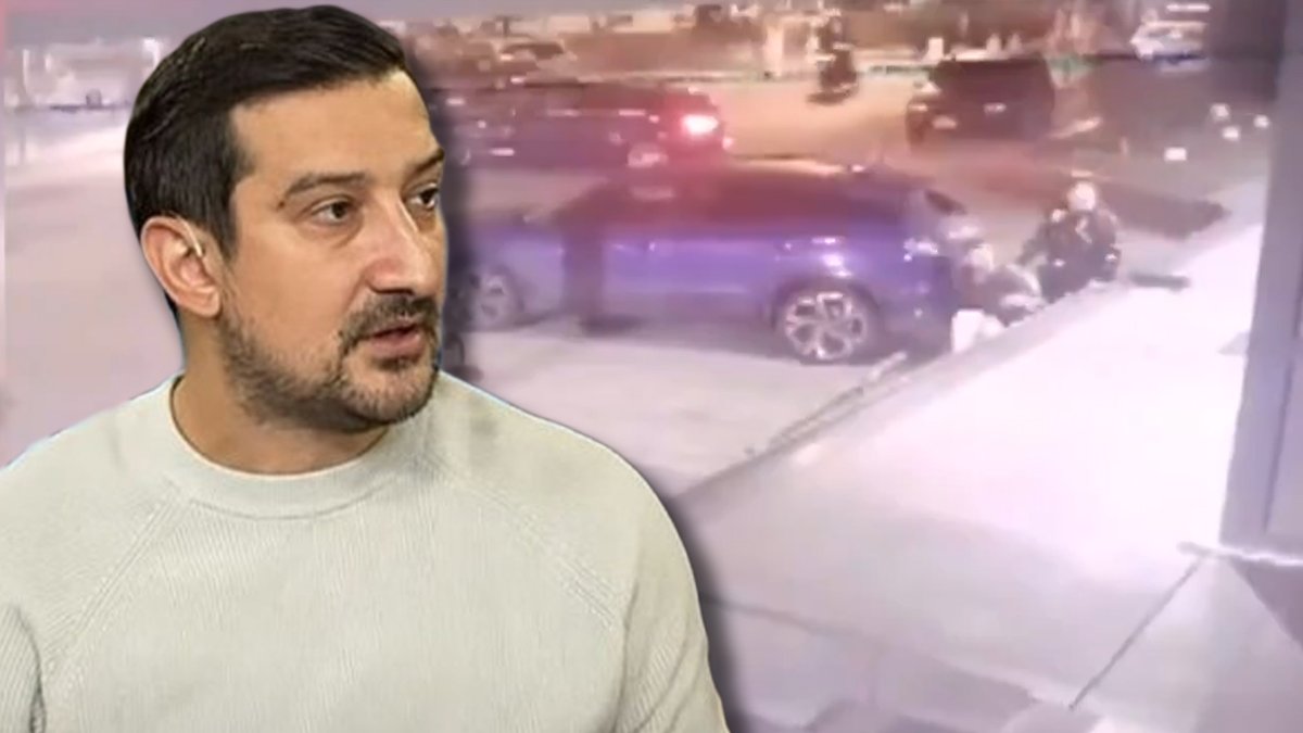 Serhat Akın'ın saldırıya uğradığı an kamerada: Saniye saniye kaydedildi