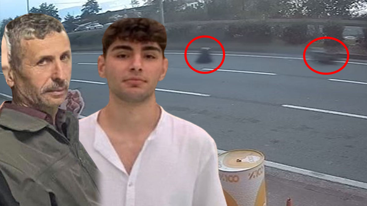 Çarptığı yaya öldü, motosikletiyle metrelerce sürüklendi! Feci kaza saniye saniye kamerada