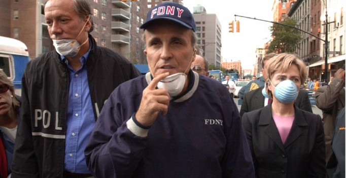 New York'un eski belediye başkanı Rudy Giuliani 11 Eylül saldırılarını unuttu