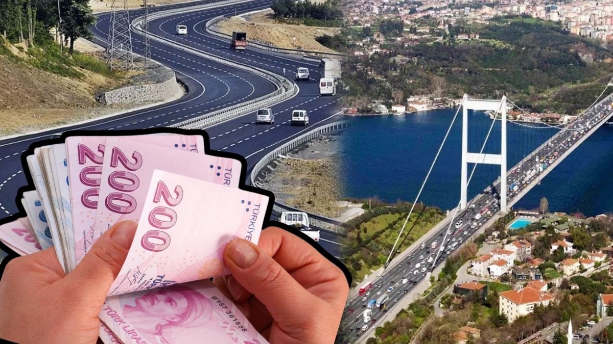 Sürücüler dikkat bugünden itibaren zamlı ödeyeceksiniz! Köprü geçiş ücretlerinde yeni tarife: 1.870 TL'ye çıktı