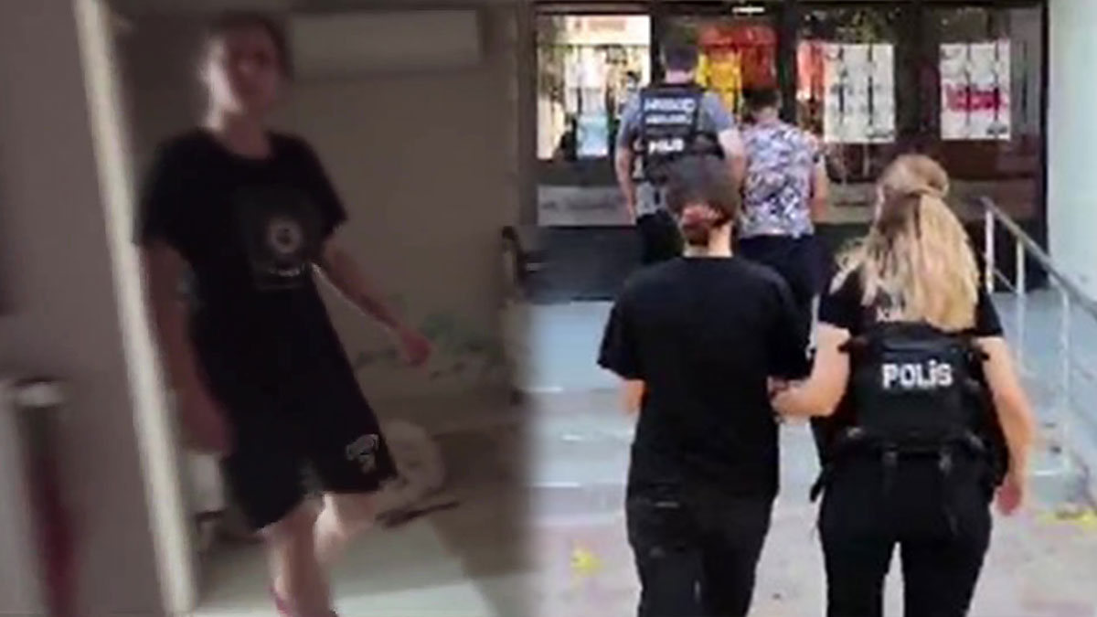 'Sürpriz' uyuşturucu baskını: Karşısında polisi görünce şoke oldu! Neye uğradığını şaşırdı